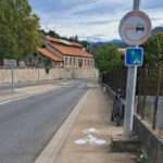 Signalisation des cyclistes sur les avenues de Verdun et du colonel Noël